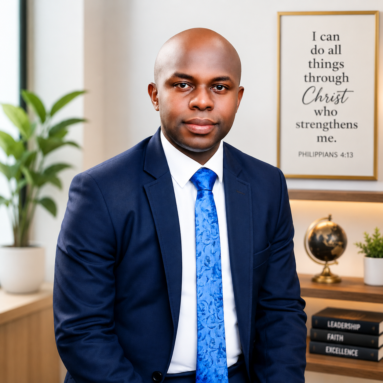 Professional portrait used for the Vision and Journey section